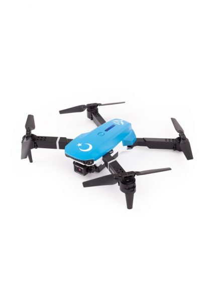 İlk Dronum, Katlanır Çift Kameralı Tek Tuşla Iniş Kalkış Başlangıç Drone Modeli | 2 Yıl Garantili