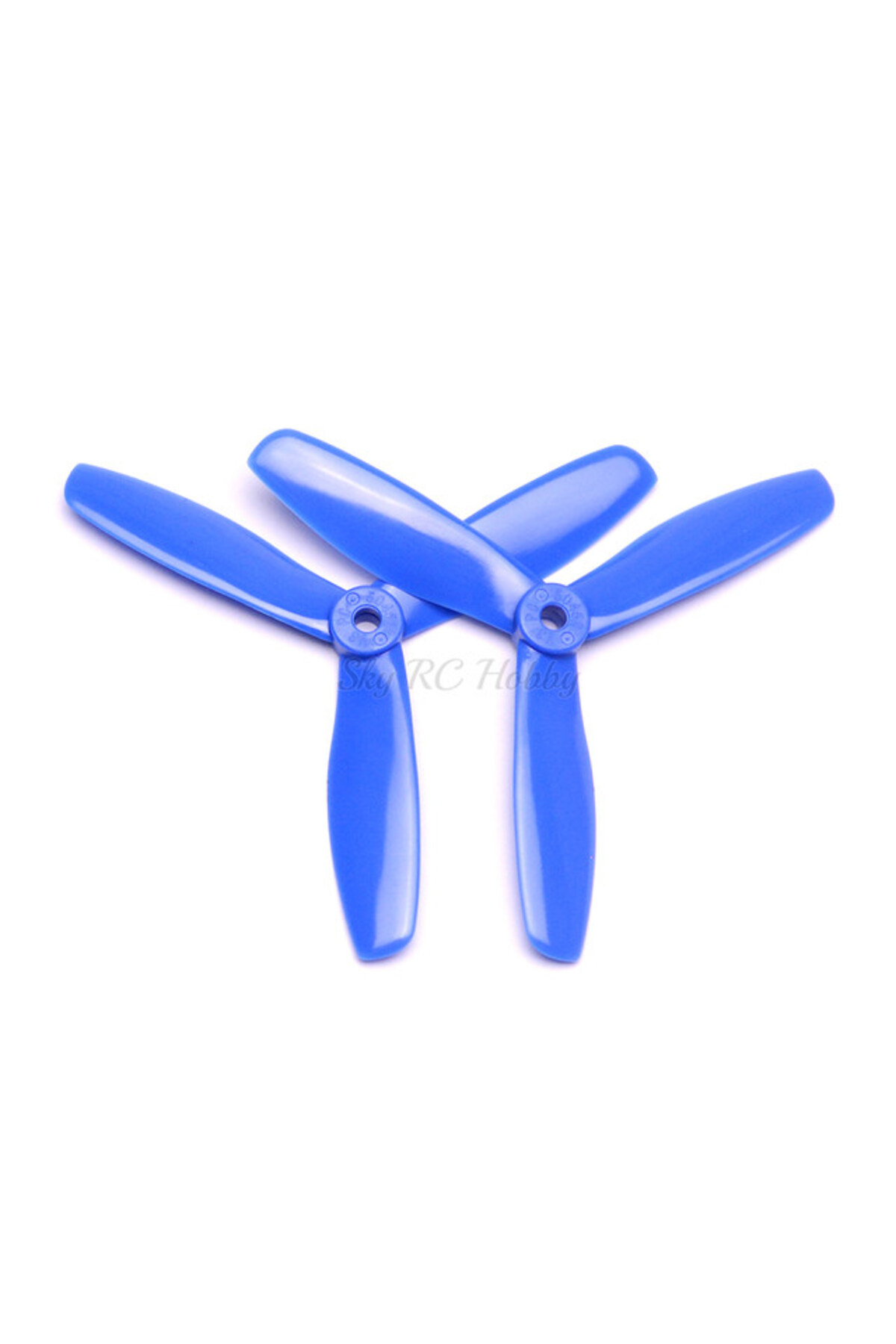 5x4.5 5045 Prop Pervane 3 bıçaklı CW - CCW Mavi